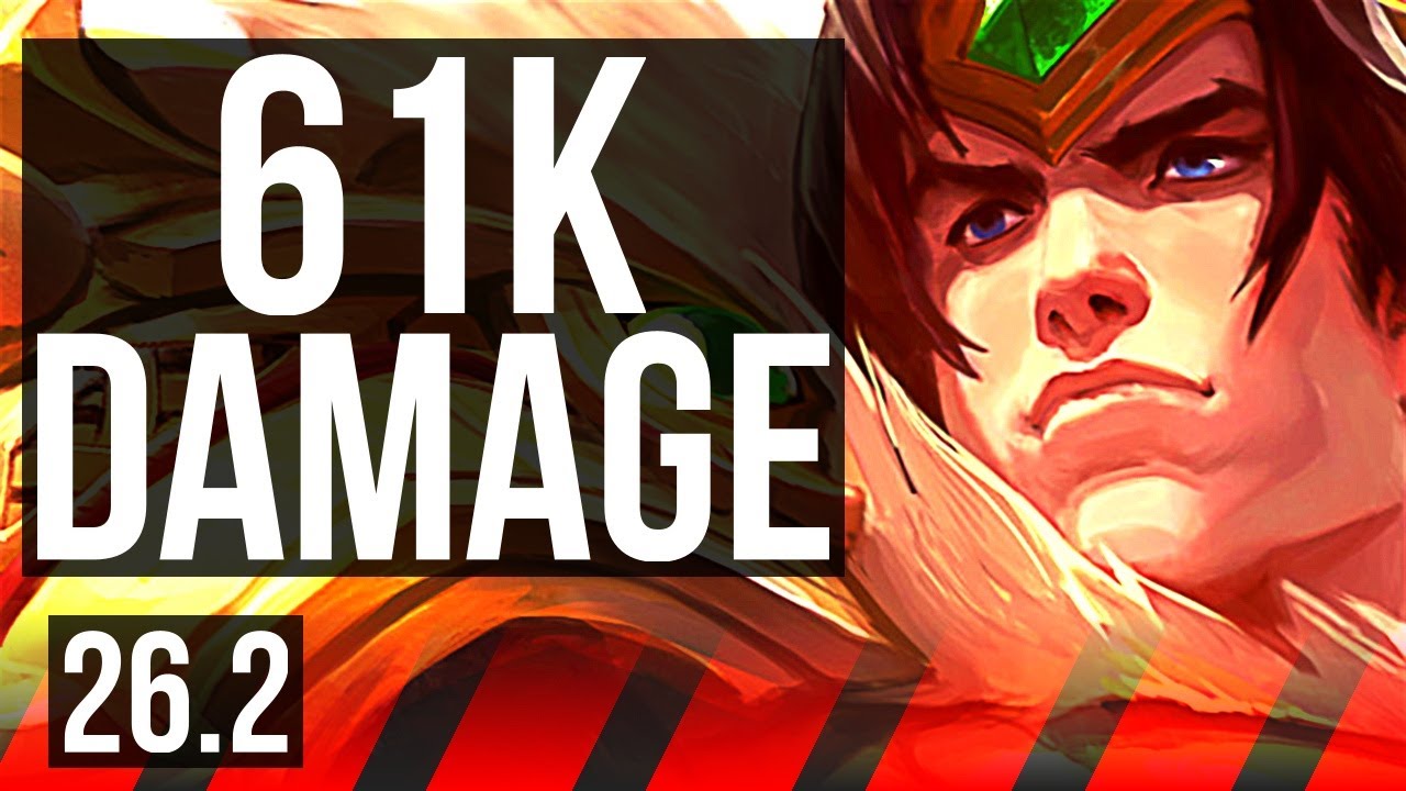 GAREN vs YASUO (TOP) | 10k gold comeback, 61K damage, Good KDA: 19/2/17 | EUNE Challenger | 26.2