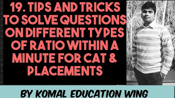 19.Types Of Ratio||Compound|Duplicate |Triplicate |Sub Duplicate &Triplicate||For CAT And Placements