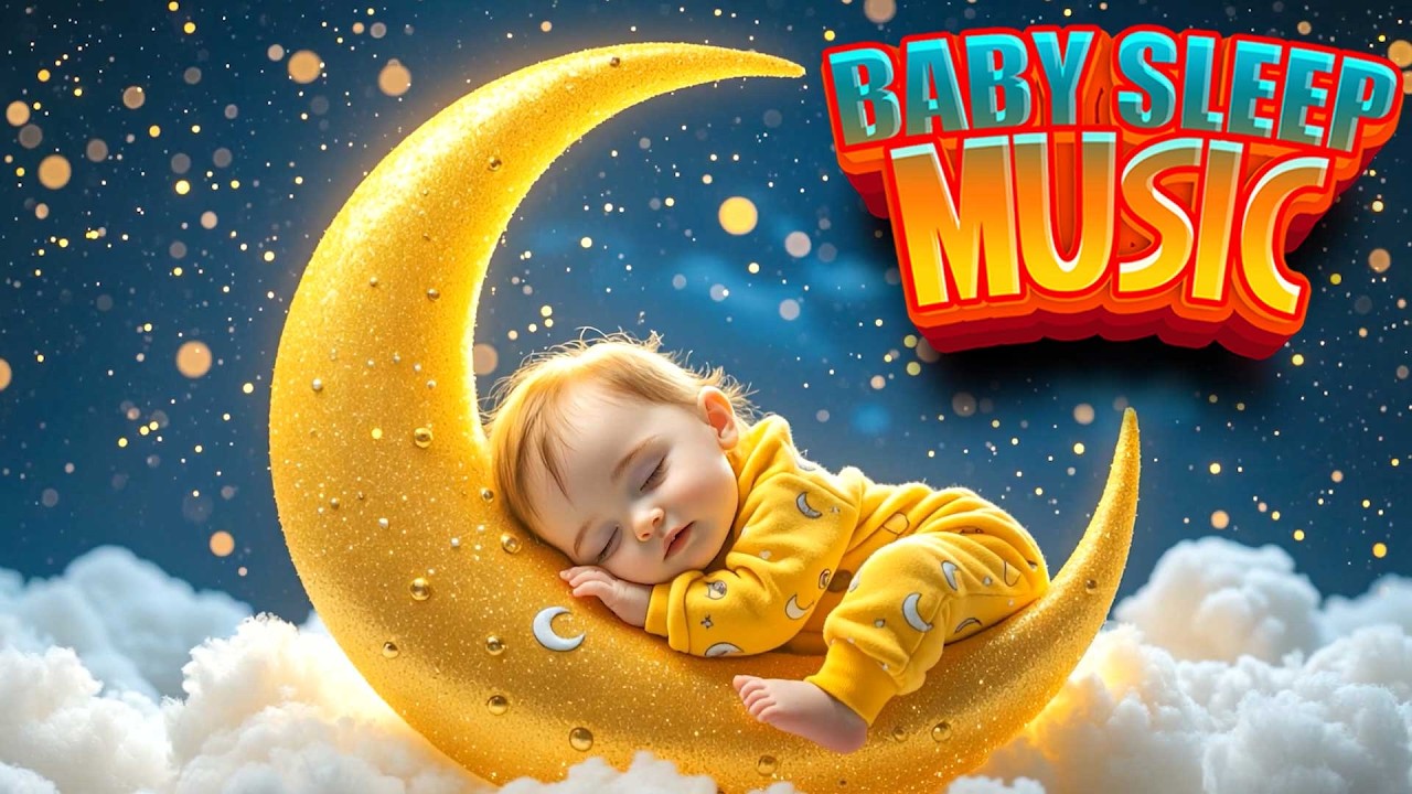 Deep Sleep Baby Music 💤 | Soft Piano Lullaby with Rain Sounds | Peaceful Bedtime Melody