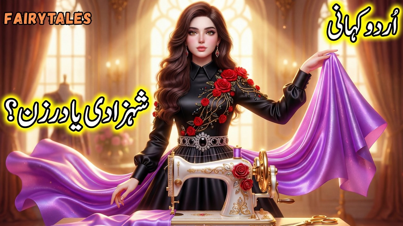 Jab Shahzadi Darzi Ban Gayi 🧵👑 | Urdu Story | Hindi Fairy Tales | Urdu Kahani