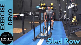 How To Do a Sled Row