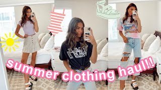 Summer Clothing Haul Alyssa Mikesell