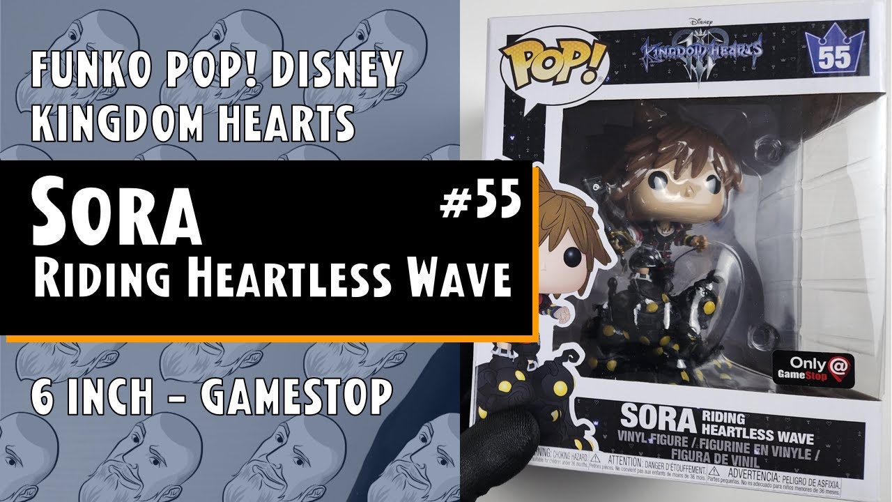 Funko Pop Sora - Riding Heartless Wave - 55 - Kingdom Hearts