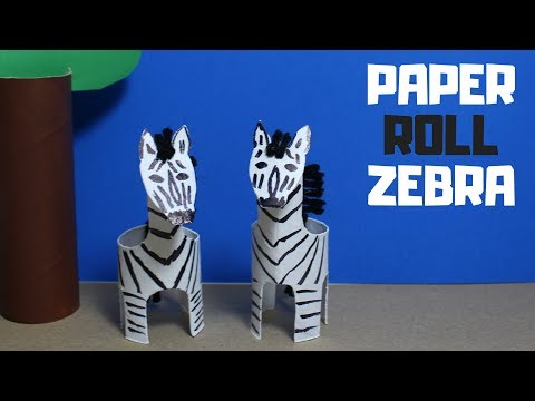 Easy Zebra Craft