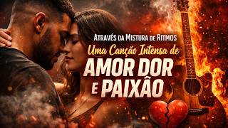 Através da Mistura de Ritmos Uma Canção Intensa de Amor Dor e Paixão