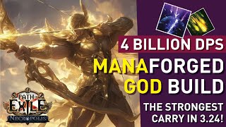 The 4 Billion DPS Build that can CARRY A FULL PARTY!【Manaforged GOD】is insanely OP! 3.24