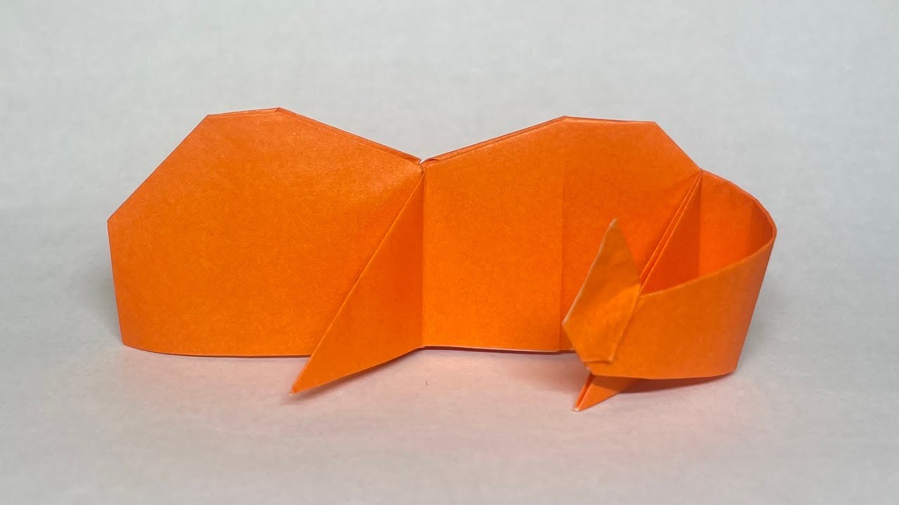 ポケモン折り紙 ヒトカゲ Charmander Pokemon Origami Youtube