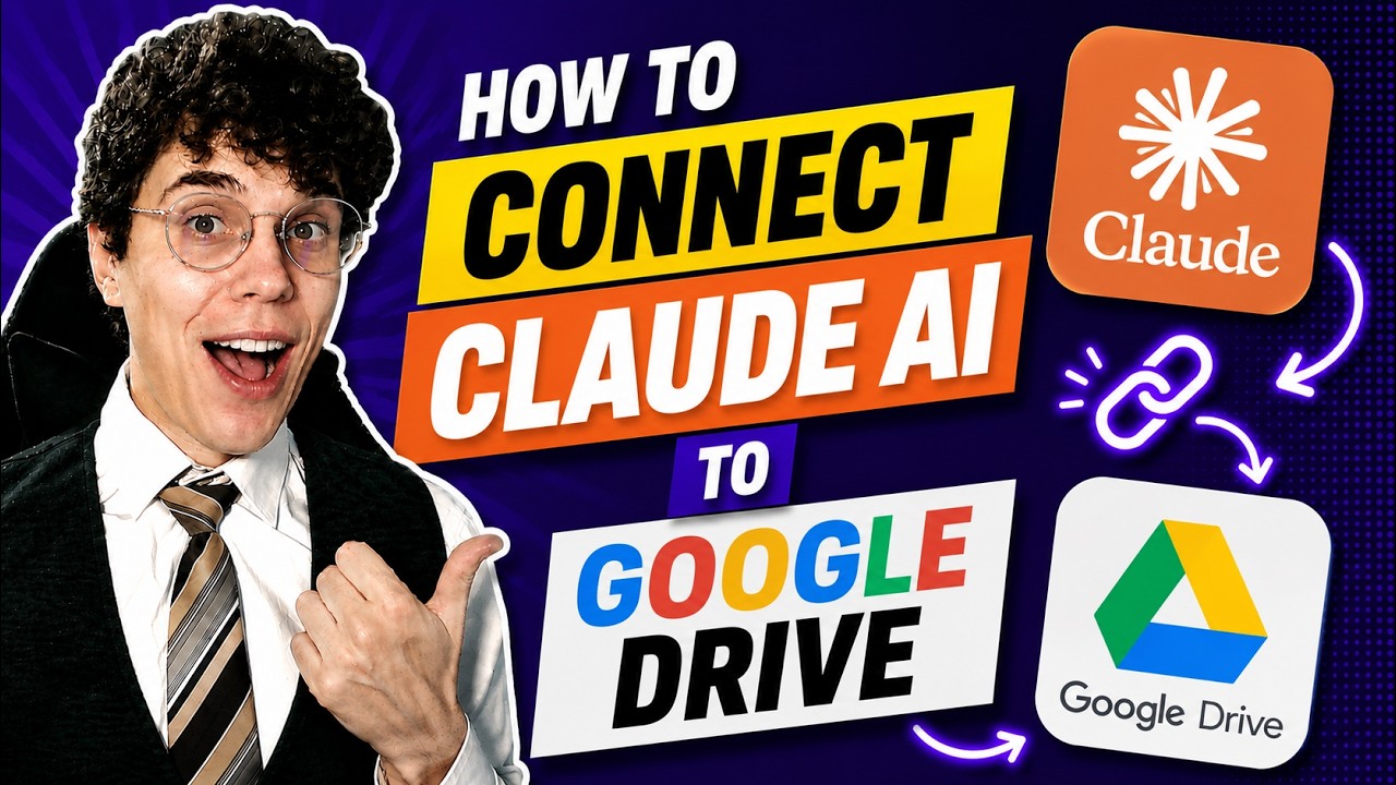 How To Connect Claude AI To Google Drive - YouTube