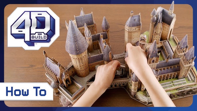 Puzzle 3D Château de Poudlard - La Tour d'Astronomie Harry Potter  Ravensburger : King Jouet, Puzzles 3D Ravensburger - Puzzles