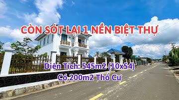 🔴(576) Nền Biệt Thự 545m2 Hẻm 88 Lữ Gia | Bất Động Sản Bảo Lộc
