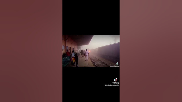 ලංකාවේ උසින්ම පිහිටි දුම්රිය ස්ථානය 🚇🇱🇰🥶#pattipola #stationmaster #srilanka #youtubeshorts #trian