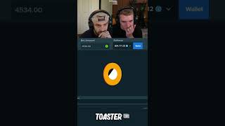 INSANE SESSION IN COINFLIP 🤯💸#coinflip  #toasteroriginal #toaster #drake #ytshorts #shorts #fyp