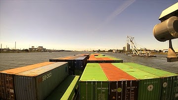 Timelapse video - Barge Corvus