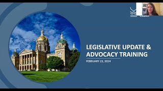 Advocacy Day Training with Iowa Environmental Council