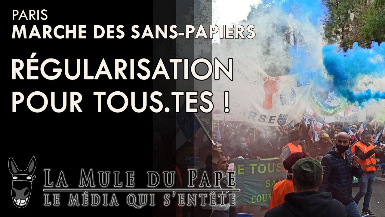 Marche nationale des Sans-Papiers - Régularisation pour tous·tes !