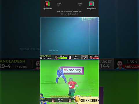 Saif Hassan’s Match-Winning Knock vs Afghanistan | Heroic 64 Powers Bangladesh to Victory