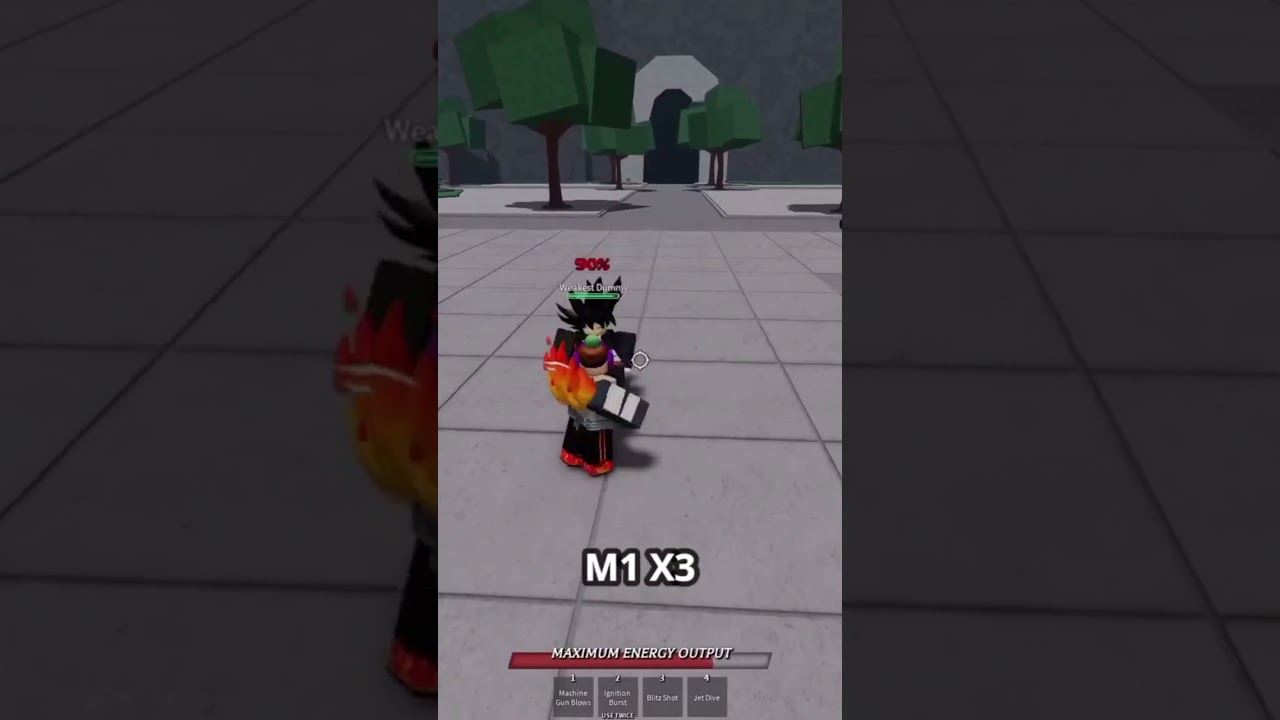 INSANE ONE SHOT COMBO! (The Strongest Battle Ground) - Roblox