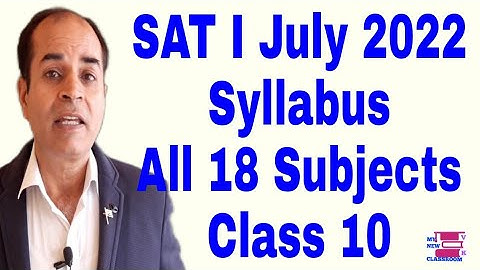 sat syllabus july class 10 hbse by vijay kumar