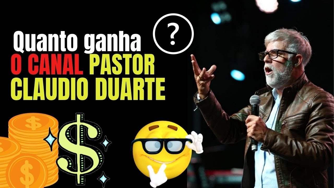 Quanto Ganha PASTOR CLAUDIO DUARTE 2021? YouTube Quanto Ganha PASTOR CLAUDIO DUARTE 2021? YouTube