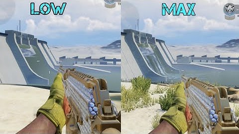 Call of Duty Mobile Low vs Max Graphics Comparison Part  1