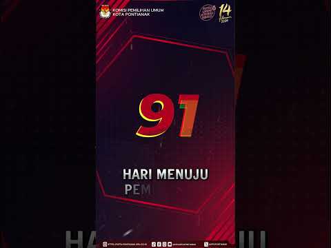 Countdown 91 Hari Menuju Pemilu 2024