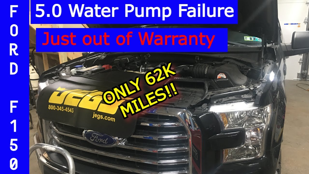 Ford F150: Water pump Replacement 2011 to 2017 - YouTube