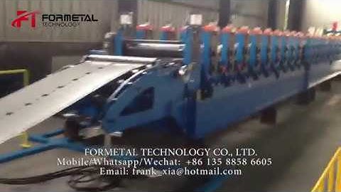 Customer Inspection for Sigma Purlin Roll Forming Machine | Formetal Technology