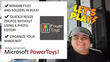 Renaming Folders and Files in Bulk, and more... With Microsoft Power Toys!