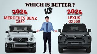 2024 Mercedes Benz G class vs 2024 Lexus GX | G550 vs GX550 | Comparison | Which is better