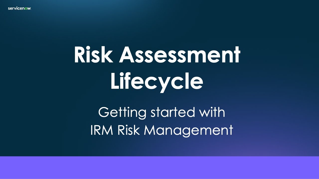 Управление рисками IRM: жизненный цикл оценки рисков