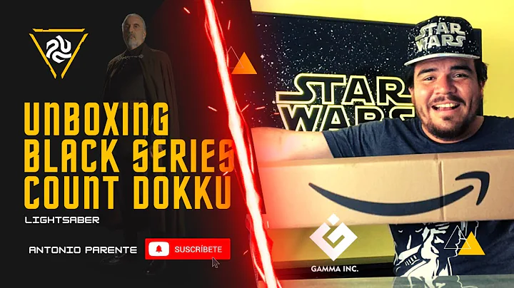 STAR WARS Black Series Hasbro! COUNT DOKKU LIGHTSA...