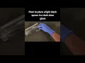 How to place a light black spoon in a dark clear glass #spoon #glass