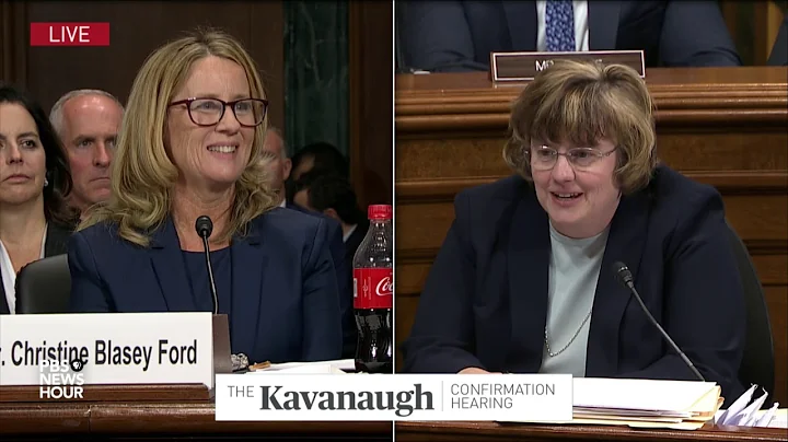 Prosecutor Rachel Mitchell acknowledges difficulty...