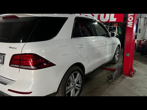 Замена масла в акпп Mercedes-Benz Gle w166 9g-tronic 725.0