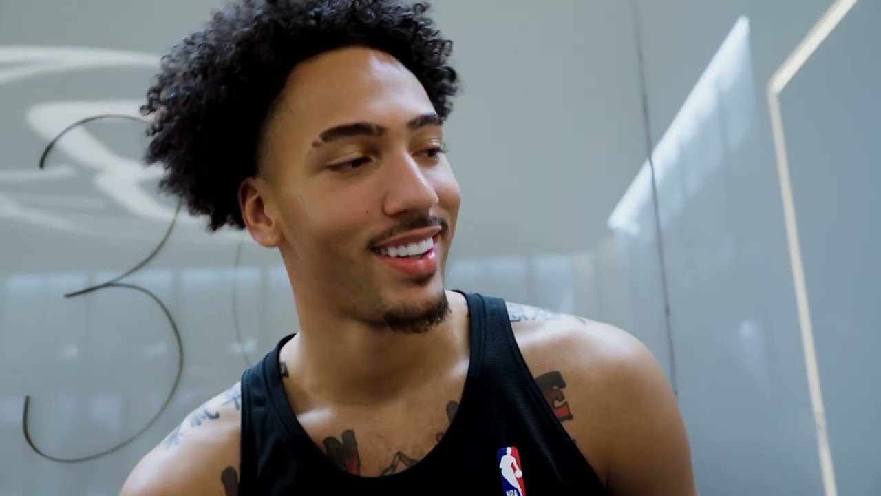 Jalen Wilson's reactions to signing multi-year contract with Nets
