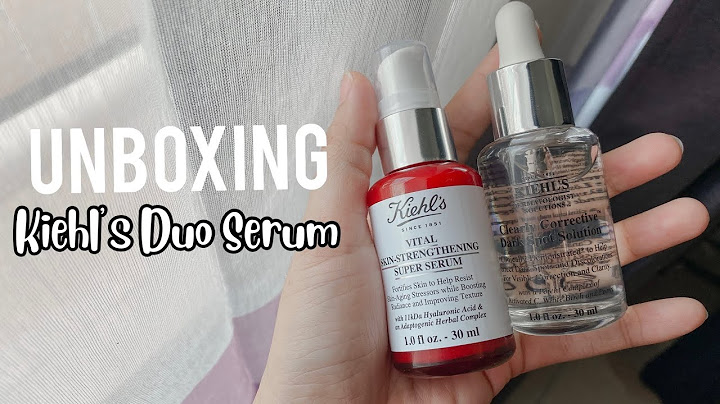 Kiehls vital skin strengthening super serum how to use