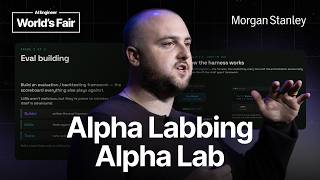 Morgan Stanley's ALPHALAB: Multi-Agent Research Across Optimization Domains — Brendan Rappazzo