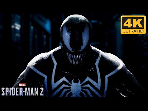 Peter Becomes Venom Scene (4K HDR) Marvel Spider-Man 2 