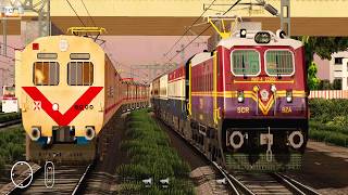 Скачать игру про поезд Jan Shatabdi Express | Геймплей железнодорожного симулятора Индии на Android screenshot 3