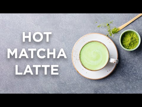 How to craft a DELICIOUS Organic Hot Matcha Latte - Presented by Full Leaf Tea Company