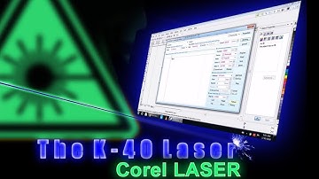 K40 Laser  / Corel Laser beginner Tutorial Vlog
