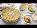 CRESPELLE DI CECI | LOW CARB, SENZA GLUTINE, VEGAN, PROTEICHE | + 2 IDEE PER FARCIRLE - DOLCI/SALATE