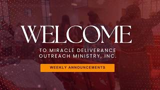 Week 16 Announcements: Sunday, 04/26/26 | MDOM, Inc.