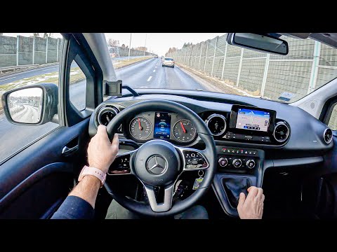 NEW Mercedes Citan II Tourer 2022 [1.5 110 CDI 95HP] | POV Test Drive #1055 Joe Black