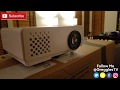 1080p DBPOWER RD-810 Video Projector REVIEW