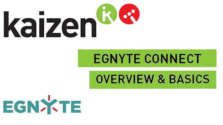 Egnyte Connect Basics - Overview, Access and Sharing