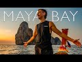 Maya bay koh phi phi at sunrise  paradise in thailand