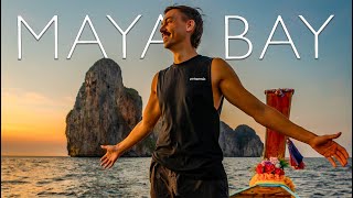 Maya Bay, Koh Phi Phi at Sunrise  Paradise in Thailand?
