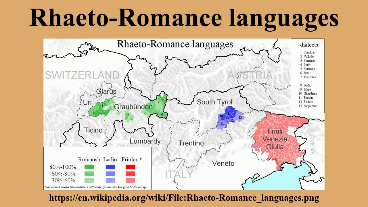 Rhaeto-Romance languages