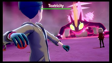 Pokemon Sword - Gigantamax Toxtricity Caught